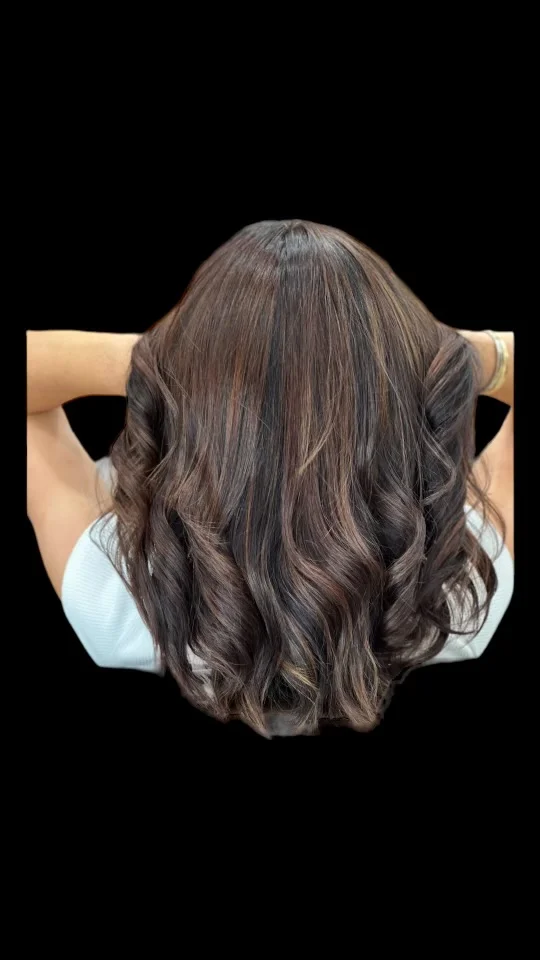 Hair Stylist Boca Raton 10 Glossy waves styled after a haircut and blowout at Hairmess Salon